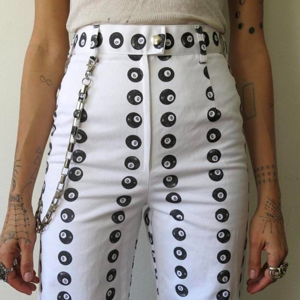 Handmade 8 ball pants